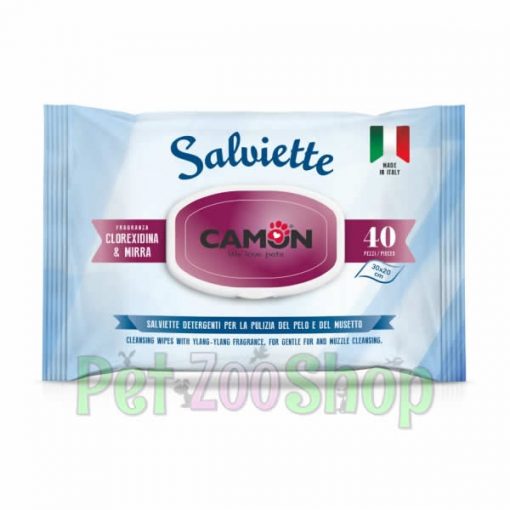 Camon: Vlažne higijenske maramice sa Hlorhexidinom, 40 kom