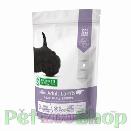 Nature’s Protection Mini Adult Lamb hrana za odrasle pse malih rasa sa jagnjetinom