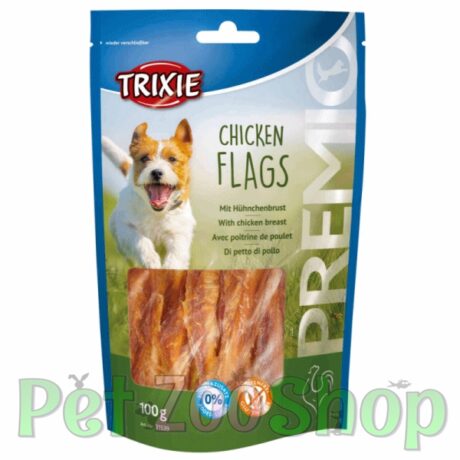 Trixie PREMIO Chicken Flags – štapići sa pilećim fileom