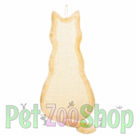 Trixie viseća sisal grebalica u obliku mačke, 35 × 69 cm
