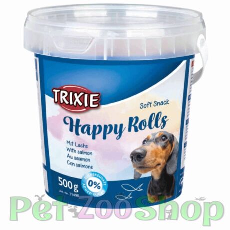 Trixie Soft Snack Rolls – mekane rolnice sa lososom, 500 g