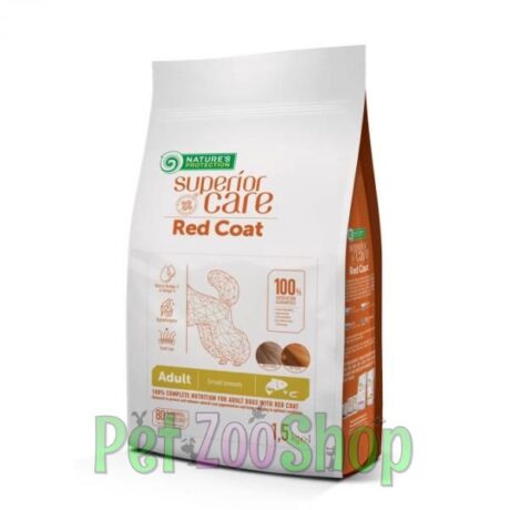 Red Coat Grain Free Small Adult Salmon – hrana za odrasle pse malih rasa sa riđom dlakom, suva hrana bez žitarica