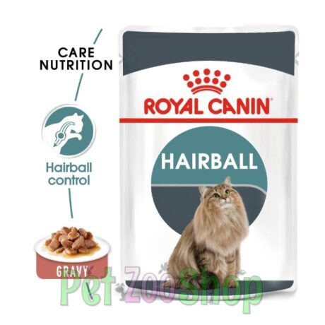 Royal Canin Hairball Care 12×85g kesice vlažna hrana za odrasle mačke