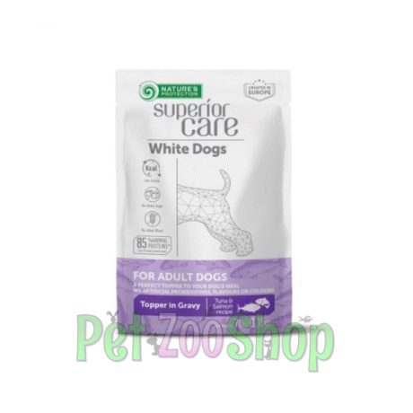 Nature's Protection Superior Care Tuna & Salmon 70g vlažna hrana za bele pse