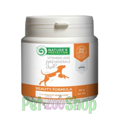 Nature’s Protection Beauty Formula 80 g – dodatak ishrani za zdravu kožu i sjajnu dlaku pasa