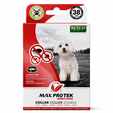 Max Pro Tek ogrlica protiv buva i krpelja za male pse 38 cm