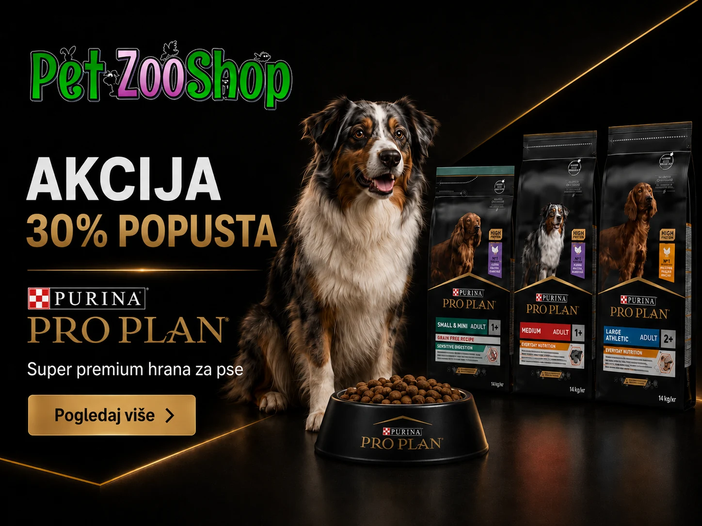 Purina Pro Plan akcija 30% popusta – Pet Zoo Shop