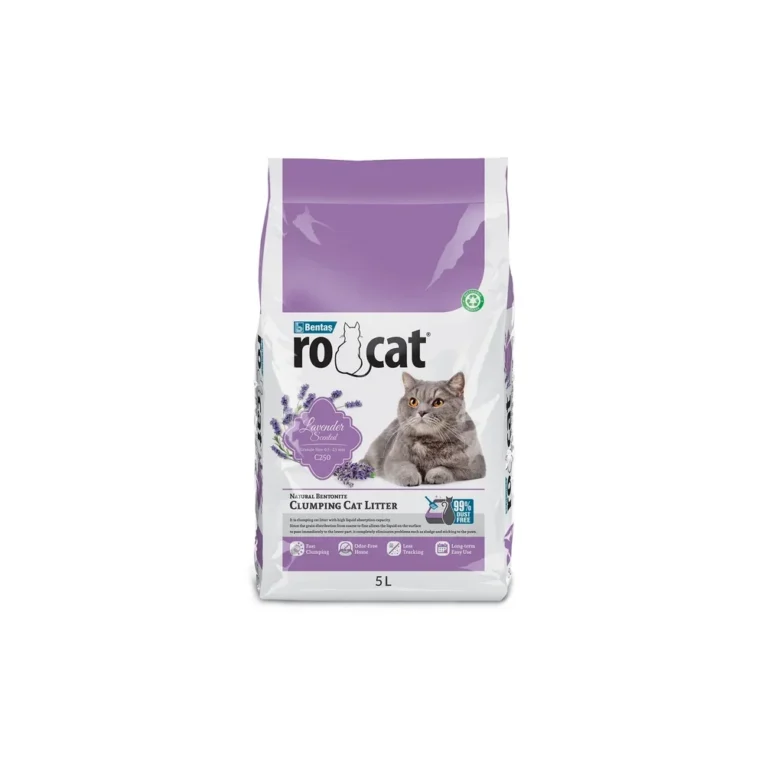 ROCAT posip / pesak za mačke Lavender 5L