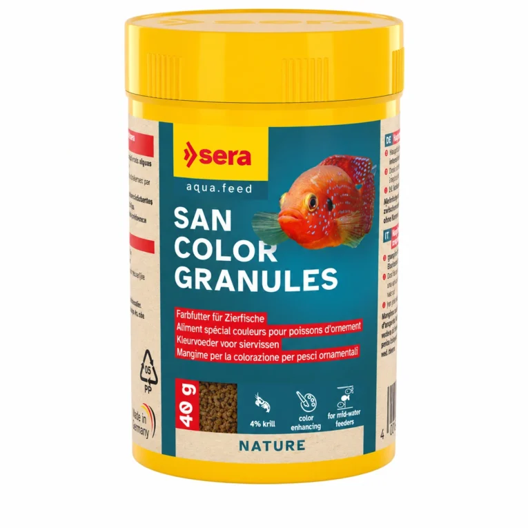 Sera San Color Granules Nature hrana za boju akvarijumskih ribica 100 ml