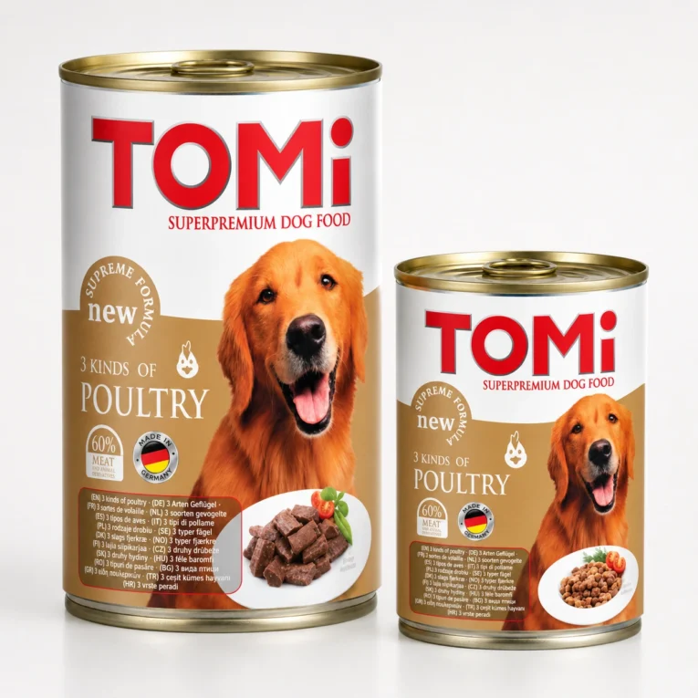 tomi-konzervirana-hrana-za-pse-3-vrste-zivine-400gr-1200gr
