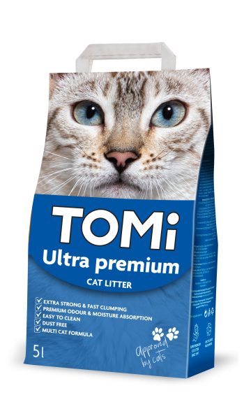 TOMI Ultra Premium grudvajući posip za mačke 5L i 10L