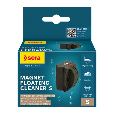 Sera Magnet Cleaner Floating S magnetni čistač stakla do 6 mm