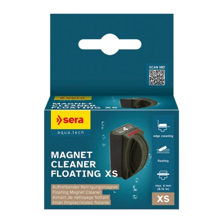 Sera Magnet Cleaner Floating XS magnetni čistač stakla do 4 mm