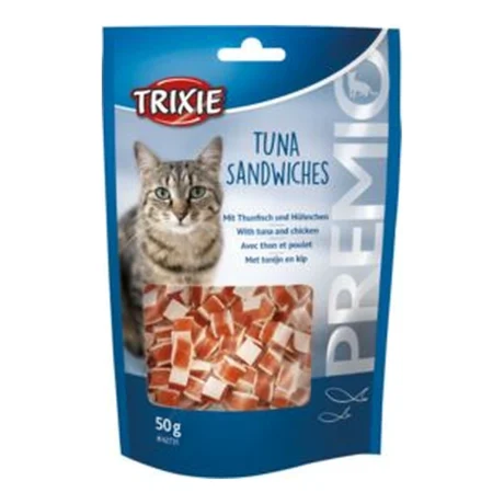 Trixie PREMIO Tuna Sandwiches – sendviči sa tunjevinom i piletinom za mačke, 50 g