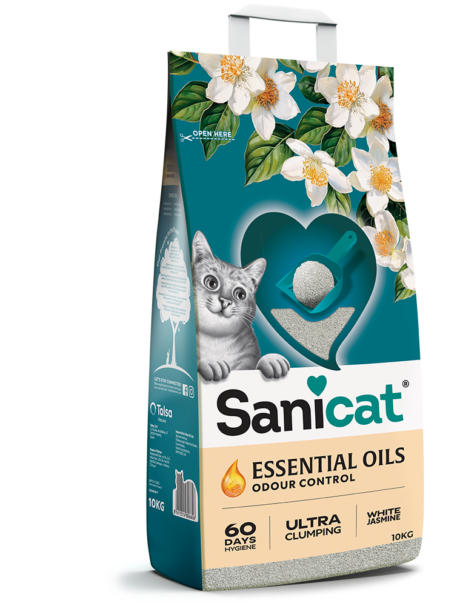 Sanicat Essential Oils White Jasmine grudvajući posip – 10 kg