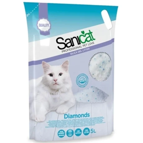 Sanicat Diamonds Fragrance Free silikonski posip bez mirisa – 5 L