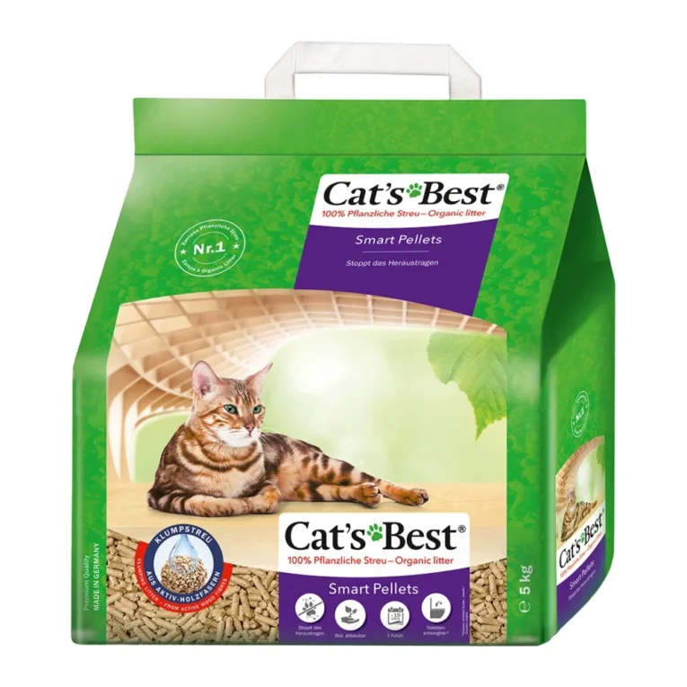 Cat's Best Smart Pellets 5 kg (10 l) – grudvajući posip za mačke