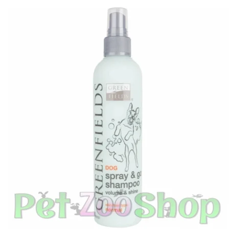 Greenfields Spray & Go šampon za suvo pranje pasa 270 ml