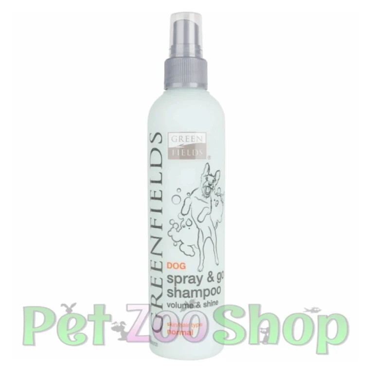 Greenfields Spray & Go šampon za suvo pranje pasa 270 ml