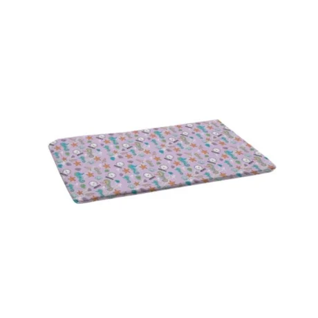 Misoko periva prostirka za pse 40 × 50 cm - Roze morski konjići