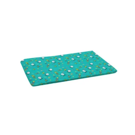 Misoko periva prostirka za pse 122 × 122 cm menta rakete