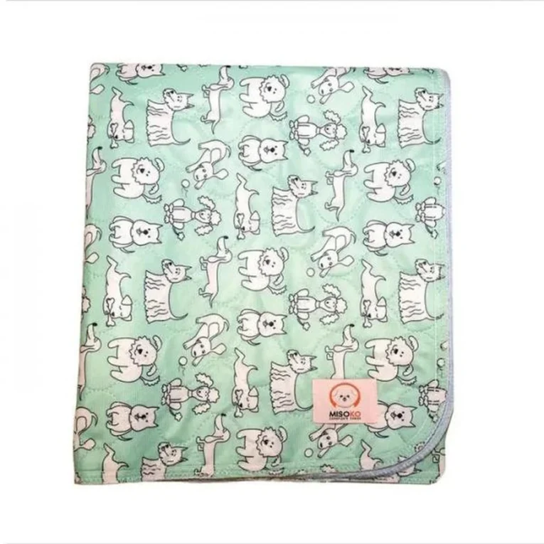Misoko periva prostirka za pse 40 × 50 cm - Svetlo zelena