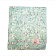 Misoko periva prostirka za pse 80 × 140 cm - Svetlo zelena, 1 kom