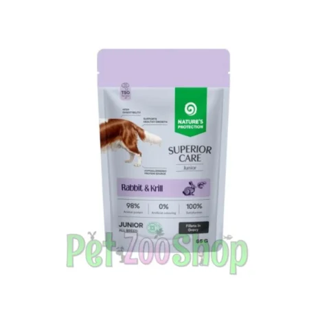 Nature’s Protection Junior zečetina i kril 12 x 85 g