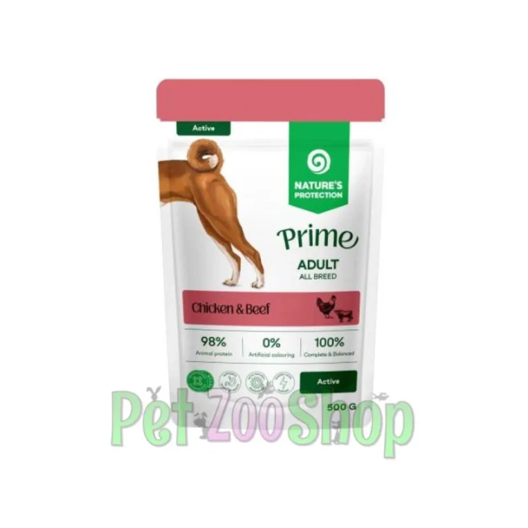 Nature’s Protection Prime Active piletina i govedina 12 x 85 g