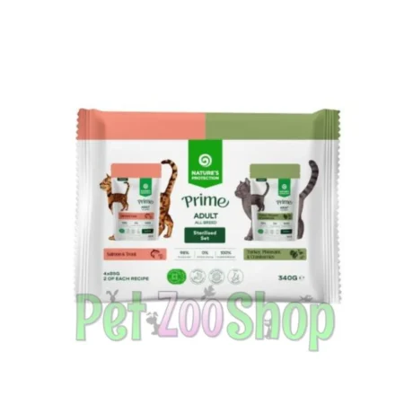Nature’s Protection Prime Sterilised multipack 4 x 85 g