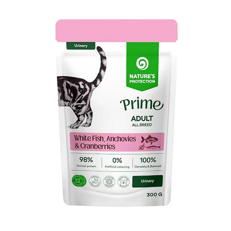 Natures Protection Prime Urinary bela riba inćuni i brusnica 300 g