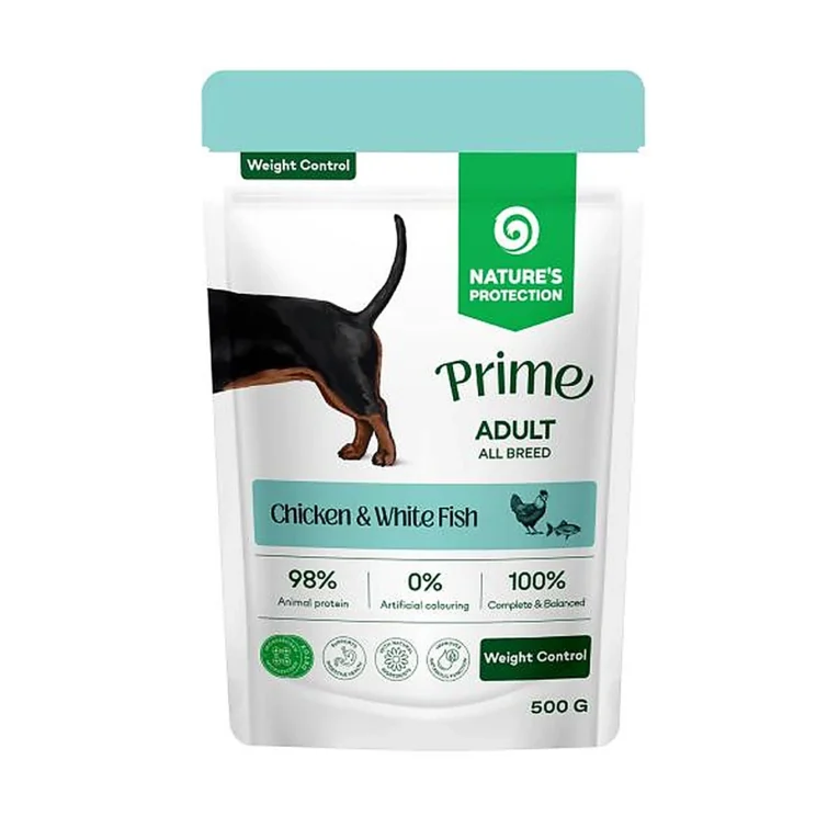 Natures Protection Prime Weight Control piletina i bela riba 500 g