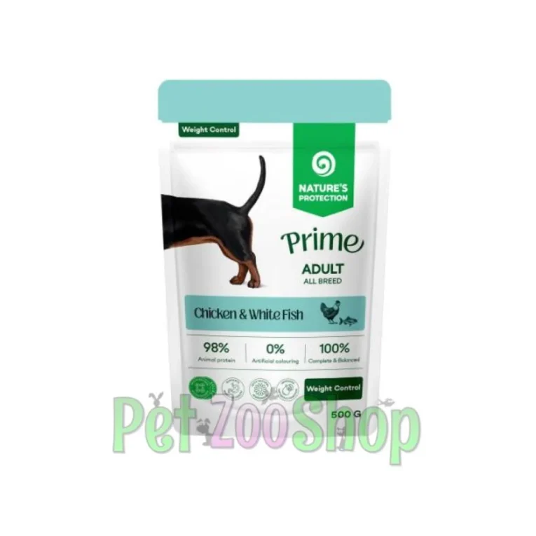 Nature’s Protection Prime Weight Control piletina i bela riba 12 x 85 g