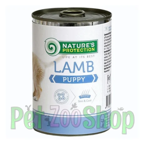Nature’s Protection Puppy jagnjetina konzerva za štence 400 g