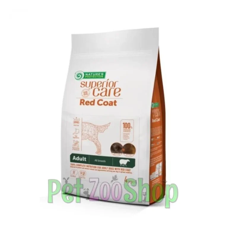 Nature’s Protection Red Coat Adult All Breed jagnjetina 4 kg