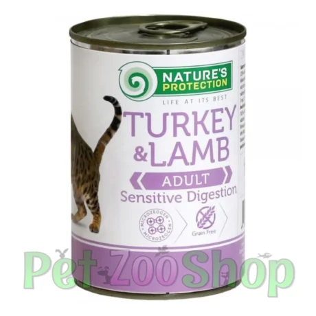 Nature’s Protection Sensitive ćuretina i jagnjetina konzerva 400 g