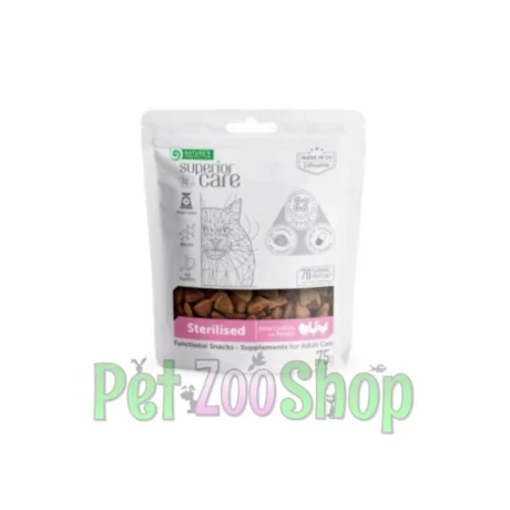 Nature’s Protection Sterilised Cats živina 75 g