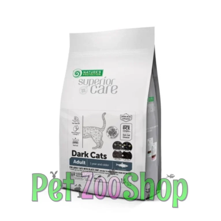 Nature’s Protection Superior Care Dark Cat haringa 1,5 kg