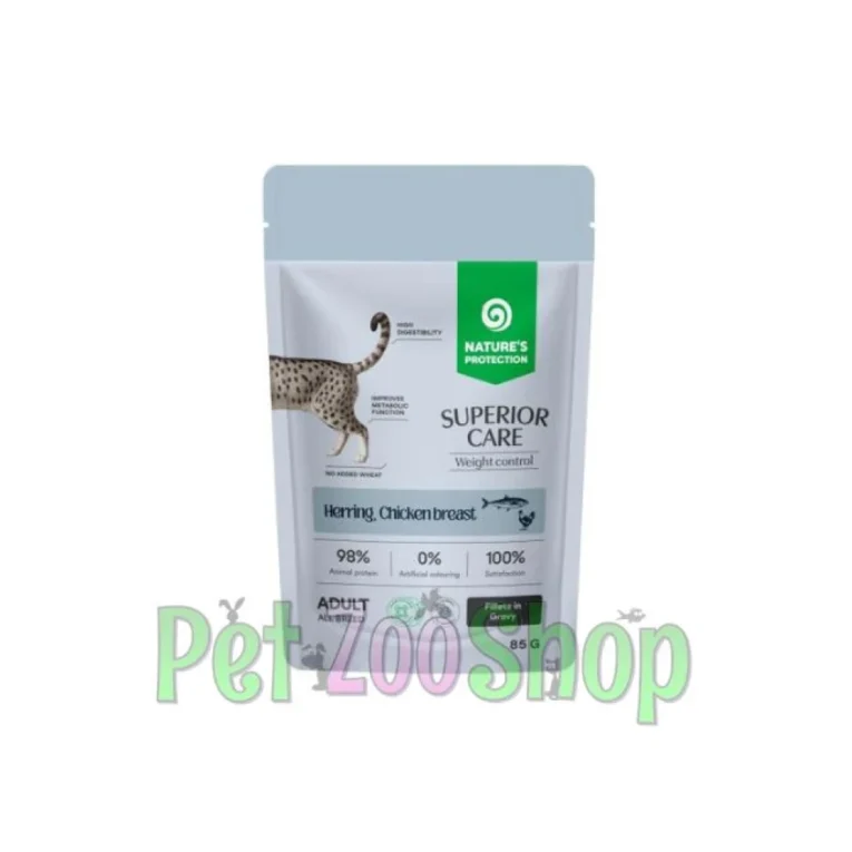 Nature’s Protection Superior Care Weight Control haringa i piletina 12 x 85 g