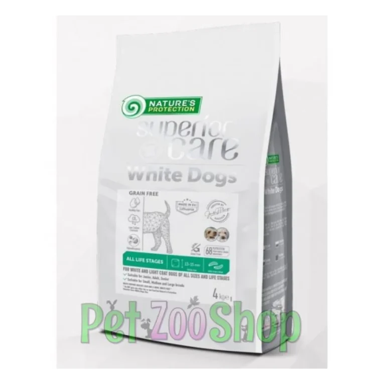 Nature’s Protection White Dog Adult All Breed insekti