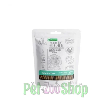Natures Protection White Dog Daily Oral Care insekti 150 g