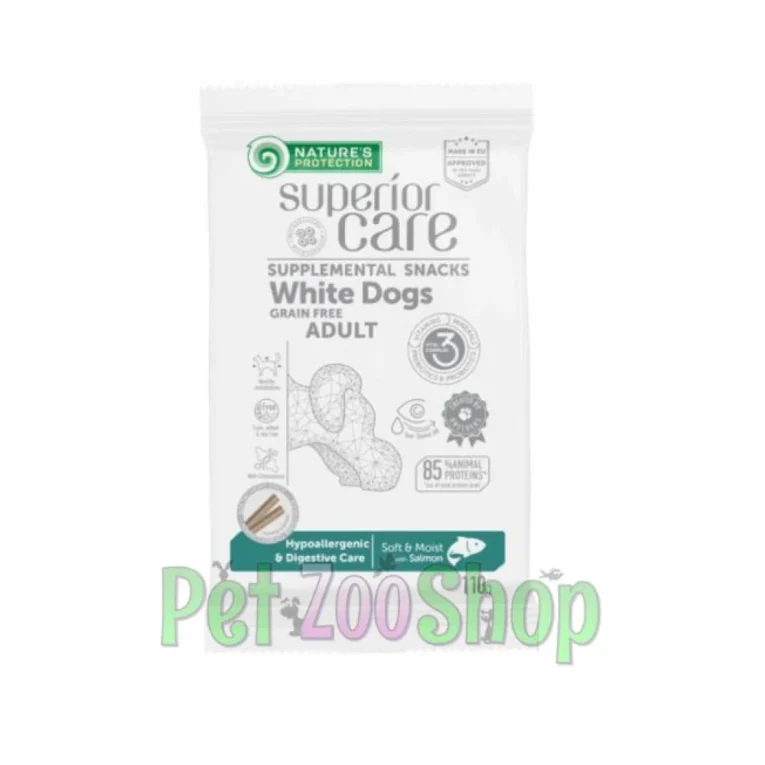 Nature’s Protection White Dog Hypoallergenic Digestive Care losos 110 g