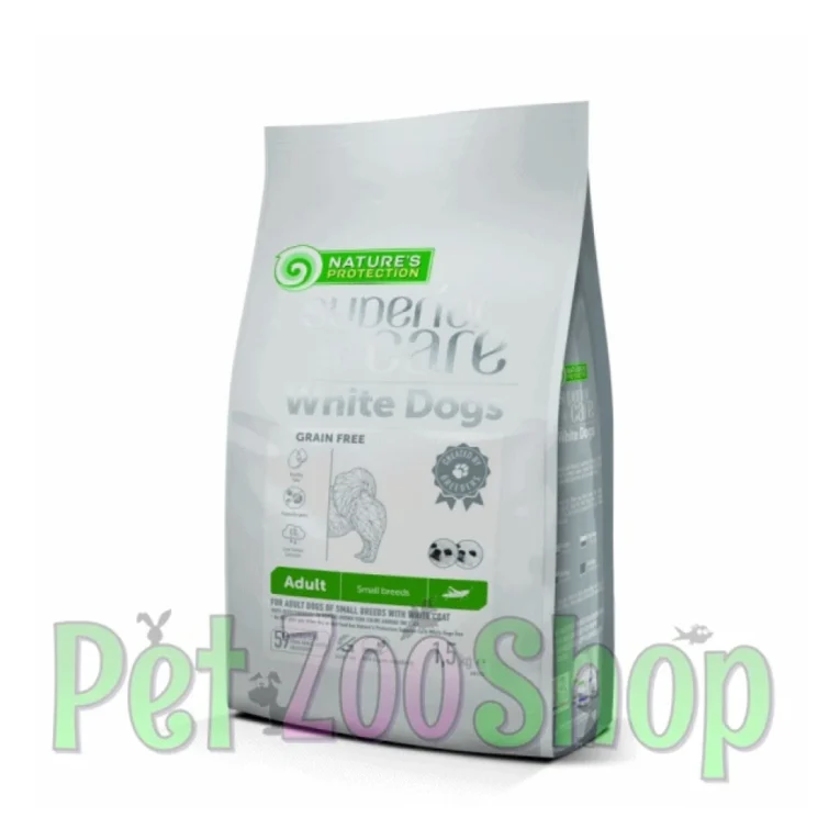 Nature’s Protection White Dog Small Adult insekti