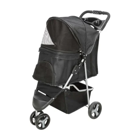 Trixie Buggy kolica za pse i mačke do 11 kg – crna