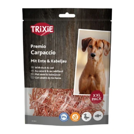 Trixie PREMIO Carpaccio – trakice sa pačetinom i bakalarom, 80 g