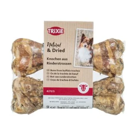 Trixie kosti od sušene bivolje traheje, 10 cm, 2 × 35 g