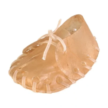 Trixie prošivene kožne cipelice za žvakanje, 12 cm, 2 × 18 g