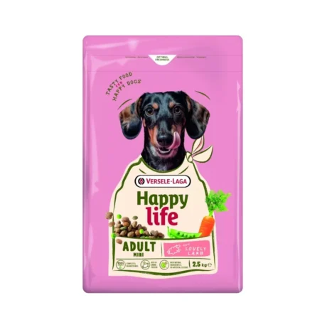 Happy Life Mini Adult Lamb 2,5 kg hrana za male pse – Versele-Laga