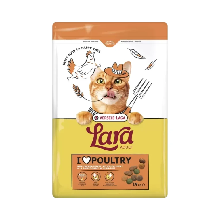 Lara Adult Turkey-Chicken 1,9 kg – Versele-Laga hrana za odrasle mačke