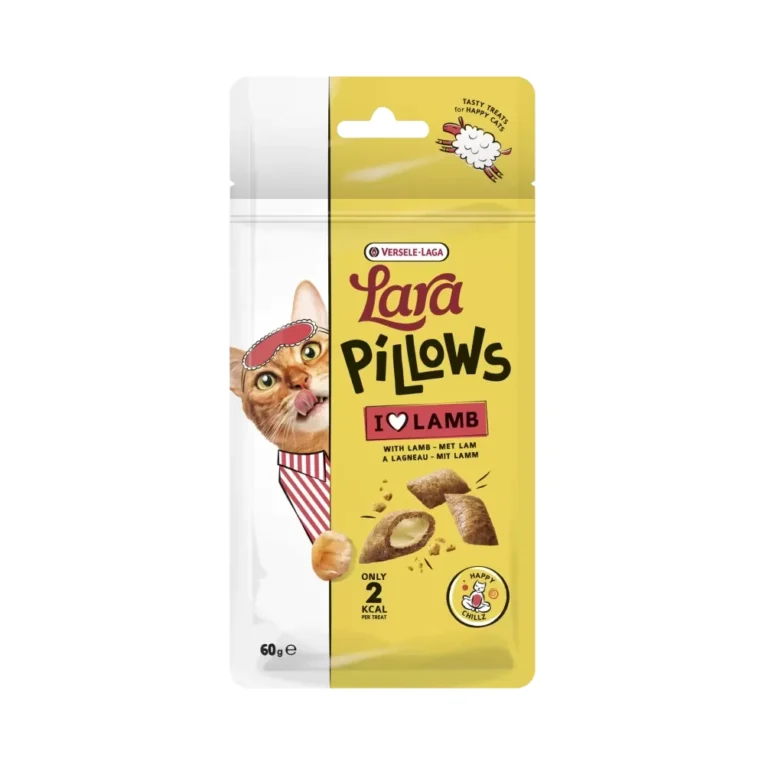 Lara Pillows with Lamb Happy Chillz 60 g – Versele-Laga poslastice za mačke